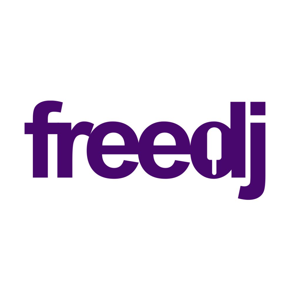 Logo du partenaire des coqs festifs rugby club : le FREEDJ