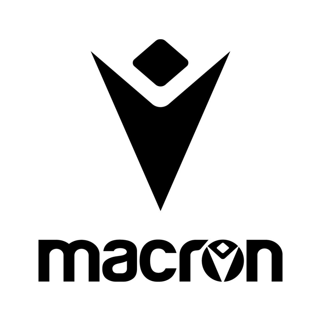 Logo du partenaire des coqs festifs rugby club : MACRON